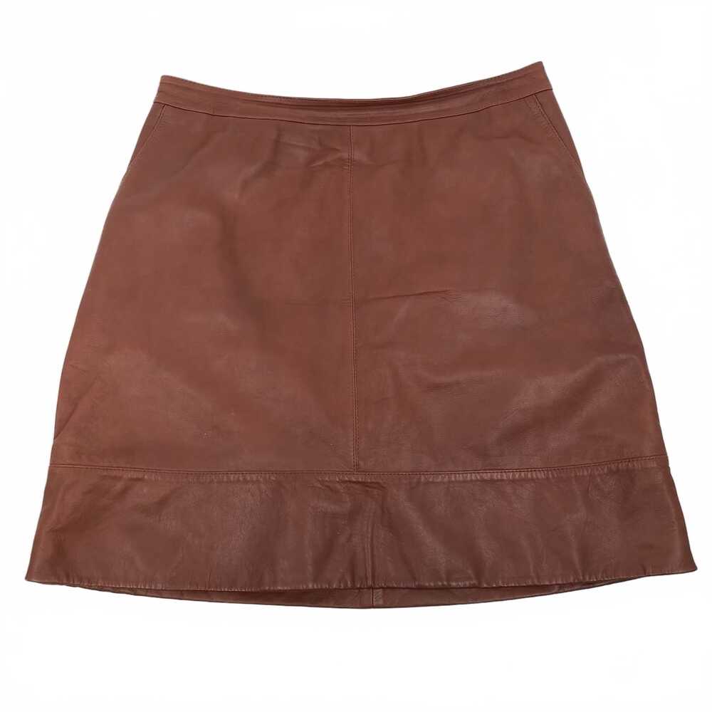 Halogen Brown Mini Skirt | Womens 8P